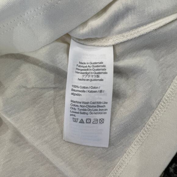 NWT J. Crew Men's Ivory W/Truck and Palm Tree Graphic Tee - Picture 7 of 8